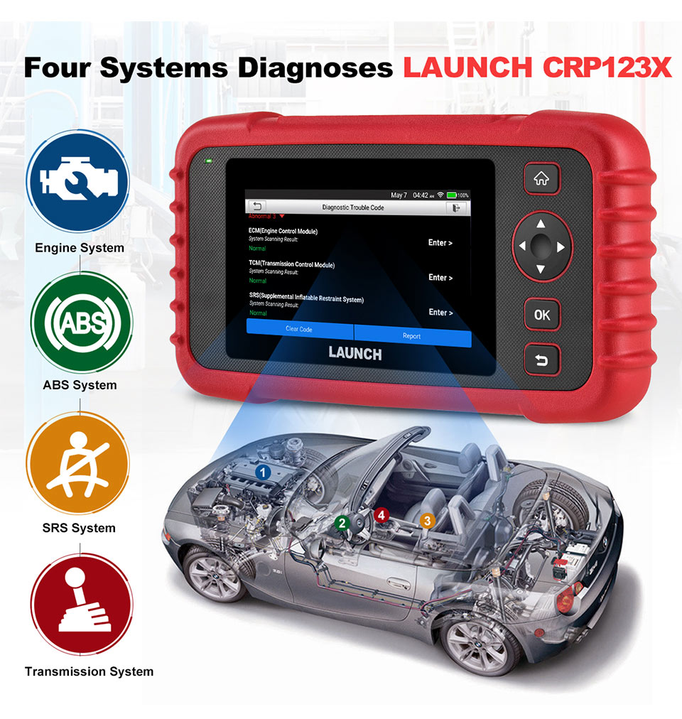 LAUNCH CRP123X OBD2 Code Reader