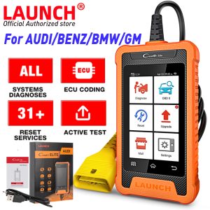 LAUNCH X431 Elite Professional Car Diagnostic Tools Full Function Auto OBD2 Code Reader Scanner PK X431 V for AUDI/BENZ/BMW/GM