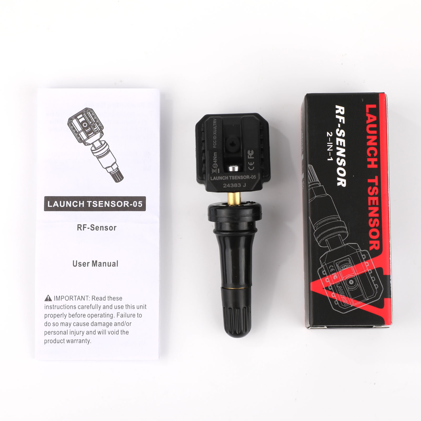 4pcs LAUNCH LTR-05 RF Sensor Universal LTR-V Sensor 315MHz & 433MHz for Pilot TPMS, CRT 5011 and X-431 TSGUN Metal/Rubber Valves Replace the LTR-03 - Image 7