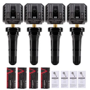 4pcs LAUNCH LTR-05 RF Sensor Universal LTR-V Sensor 315MHz & 433MHz for Pilot TPMS, CRT 5011 and X-431 TSGUN Metal/Rubber Valves Replace the LTR-03
