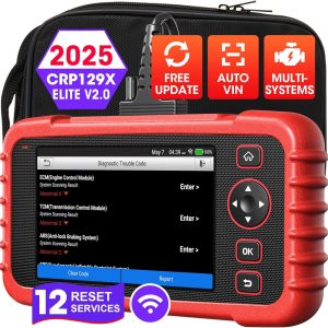 Launch CRP 129X V2.0 OBD2 Scanner Code Reader 4 SYSTEM DIAGNOSTIC 12 Reset Functions Free Lifetime Updates