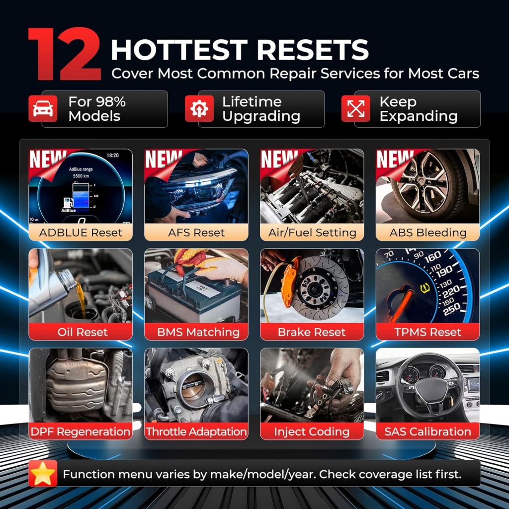 Launch CRP 129X V2.0 OBD2 Scanner Code Reader 4 SYSTEM DIAGNOSTIC 12 Reset Functions Free Lifetime Updates - Image 6