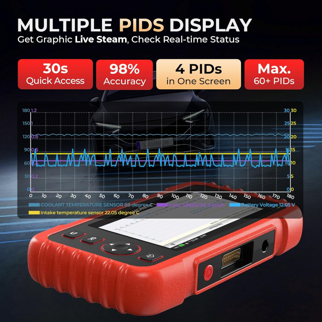 Launch CRP 129X V2.0 OBD2 Scanner Code Reader 4 SYSTEM DIAGNOSTIC 12 Reset Functions Free Lifetime Updates - Image 9