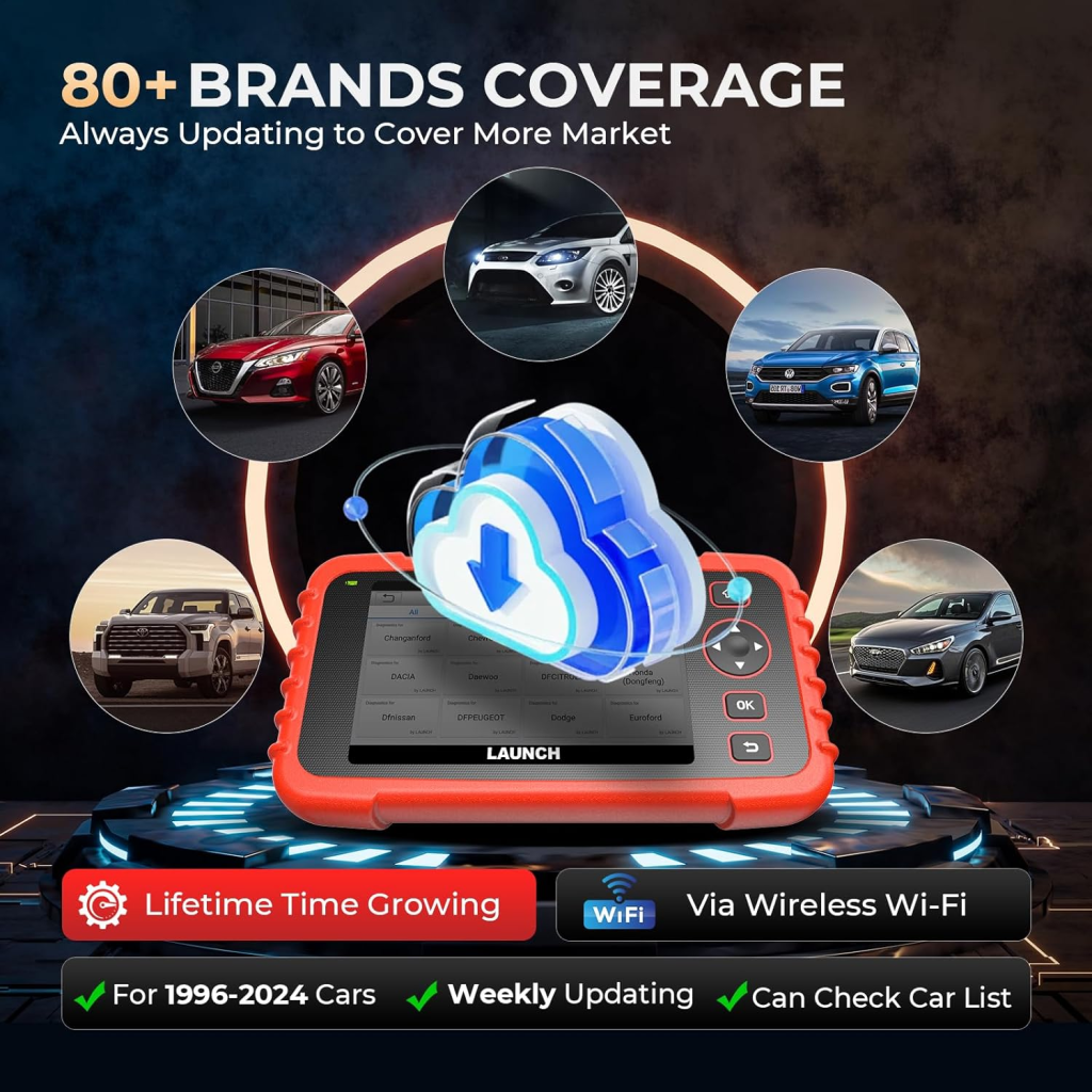 Launch CRP 129X V2.0 OBD2 Scanner Code Reader 4 SYSTEM DIAGNOSTIC 12 Reset Functions Free Lifetime Updates - Image 10