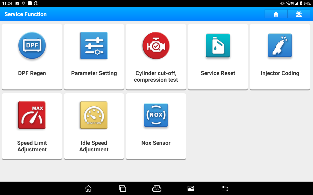 Launch X-431 V+ SmartLink HD Special function