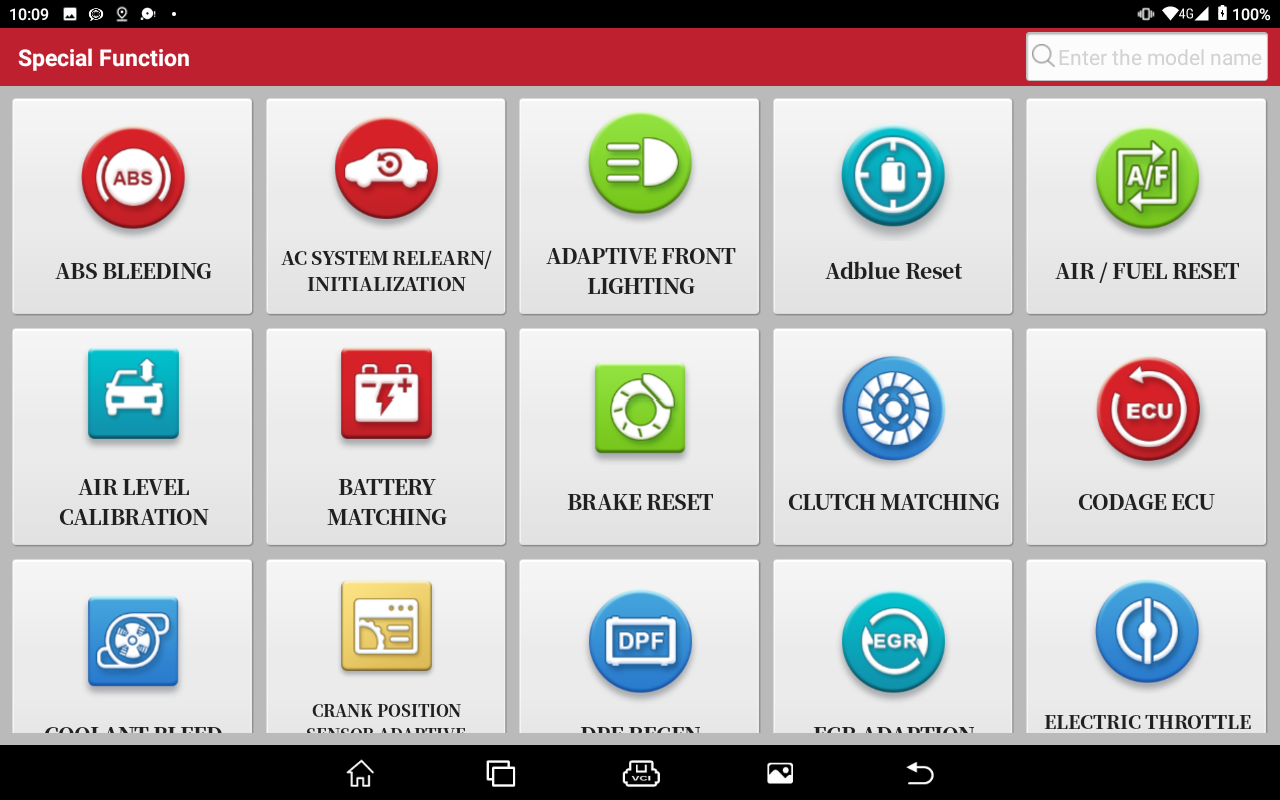 LAUNCH PRO3 V+ How to access 100+ special functions