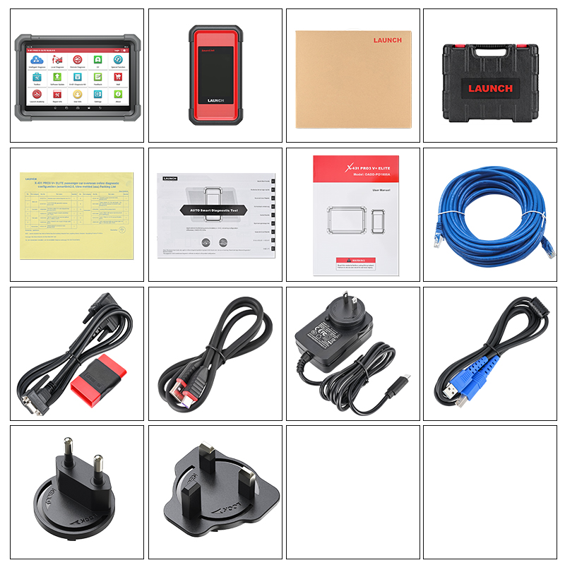 LAUNCH PRO3 V+ package 2