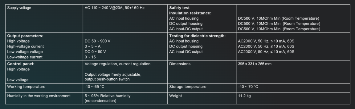 LAUNCH ELA400 Digital Power Supply