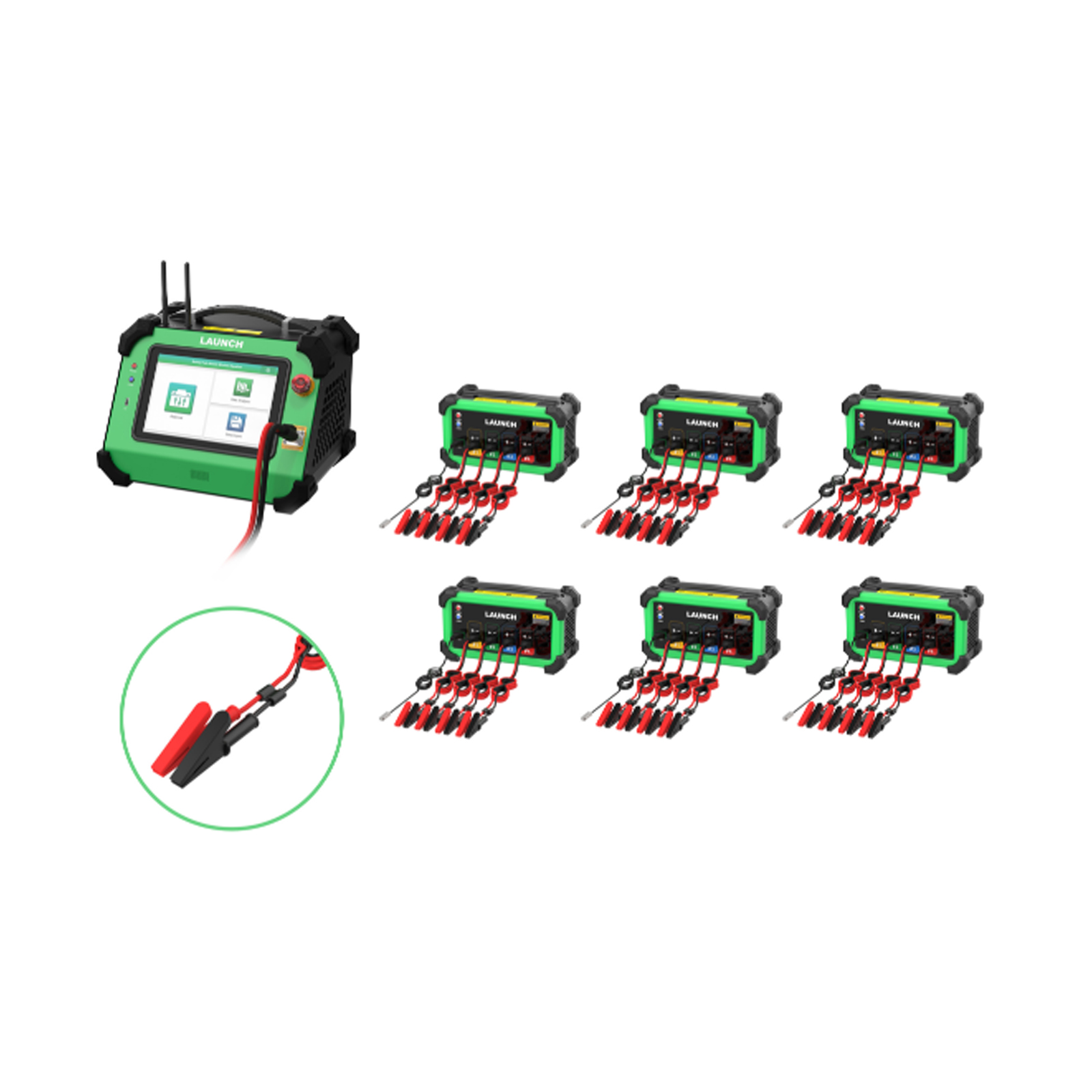 Launch EVB624 EV Battery Pack Cell Wireless Equalizer 24 Channels - Image 5