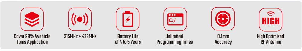 LAUNCH LTR-05 RF Features