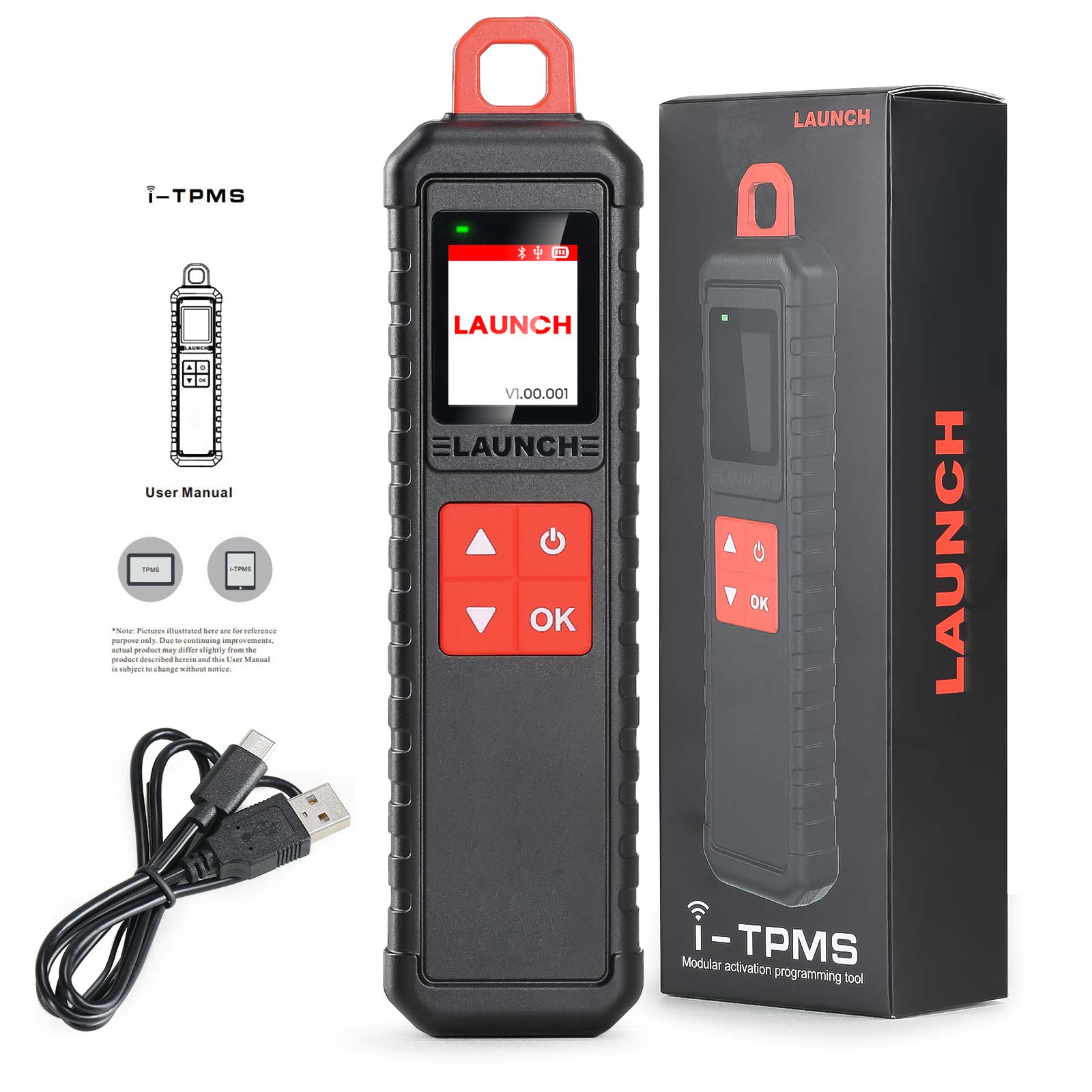 2025 Launch X431 i-TPMS Tire Pressure Detector Upgraded of TSGUN Work with X431 V, V+, PRO3S+, Pro3, Pro5, PAD V, PAD VII, ect