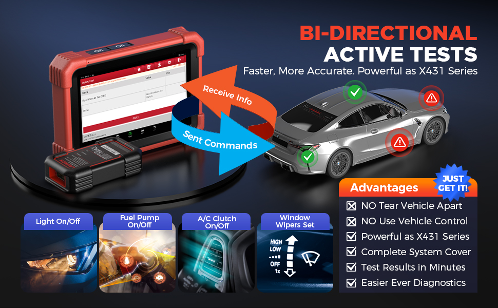 Bi-directional Scan Tool LAUNCH scan tool CRP919X BT