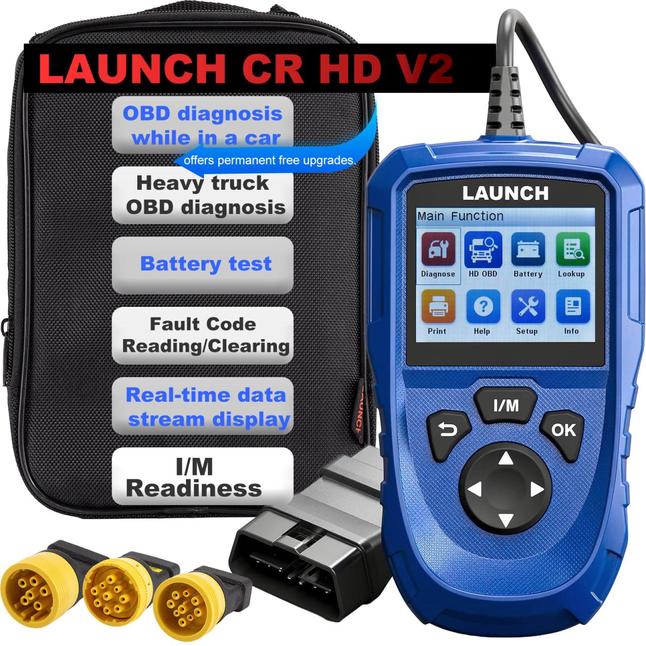 LAUNCH CR HD V2 Package